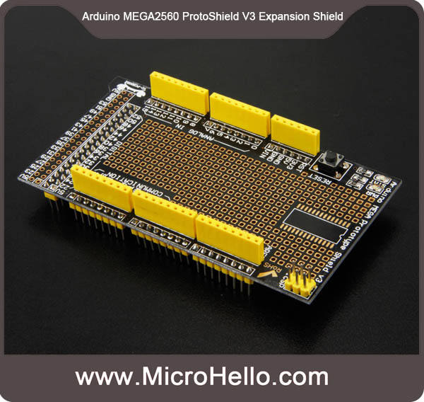 Arduino MEGA2560 ProtoShield V3 Expansion Shield Board DIY