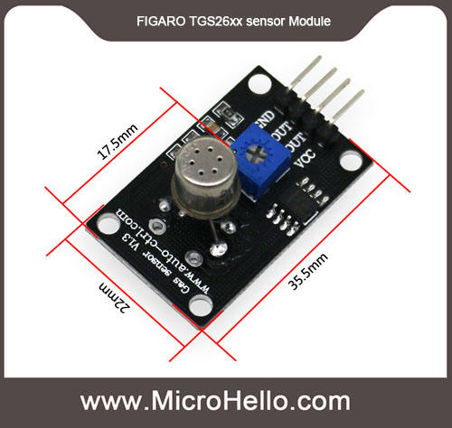 FIGARO TGS2602 Air Quality / VOC Sensor module