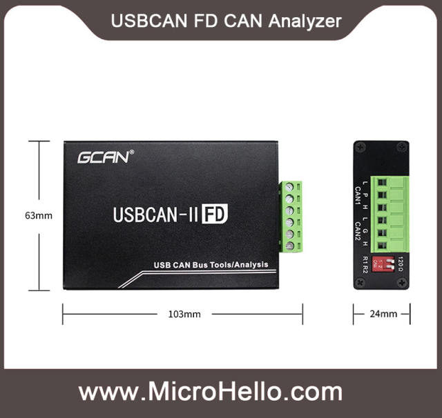 USBCAN FD CAN Analyzer CAN (FD)-bus CAN-FD bus CAN FD bus Adapter