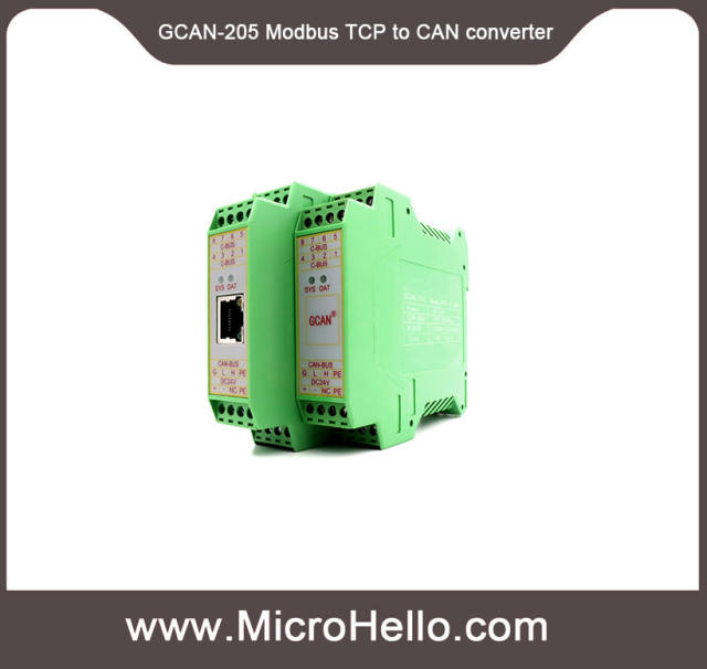 GCAN-205 Modbus TCP to CAN converter modbus TCP to CAN Module