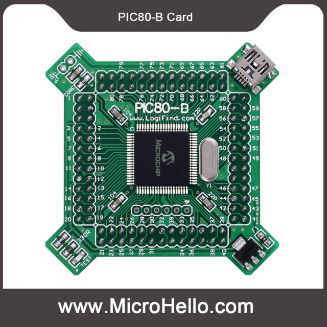 MCU Card for easyPIC Pro PIC Development Board (PIC80-B) dsPIC PIC24 PIC32