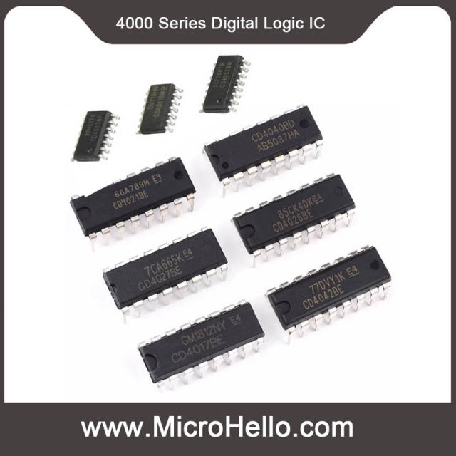 5PCS CD4000 series Digital logic IC SOP SSOP DIP packaging