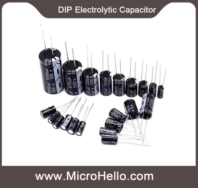 1000pcs DIP Electrolytic Capacitor