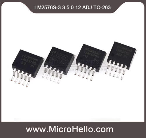 10pcs LM2576SX LM2576S-3.3 LM2576S-5.0 LM2576S-12 LM2576S-ADJ TO-263 Switching Voltage Regulators