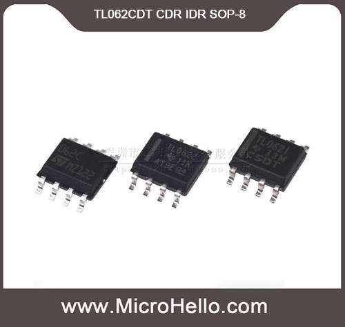 10pcs TL062CDT TL062CDR TL062IDR SOP-8 Low Power Amplifier