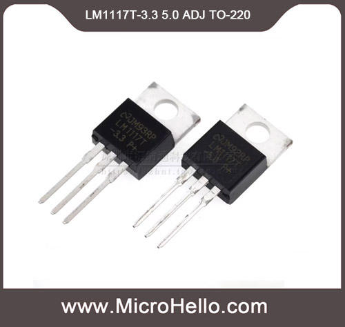 10pcs LM1117T-3.3 LM1117T-5.0 LM1117T-ADJ  TO-220 Voltage Regulators