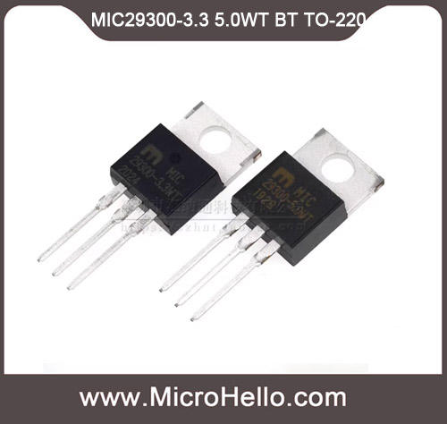 10pcs MIC29300-3.3 MIC29300-5.0 WT BT  TO-220 Voltage Regulators