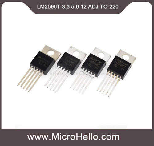 10pcs LM2596T-3.3 LM2596T-5.0 LM2596T-12 LM2596T-ADJ TO-220 Voltage Regulators