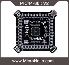 PIC44-8bit V2 MCU Card for openPIC Pro PIC Development Board supports TQFP44 PIC16F PIC18F microcontrollers