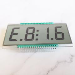 EDS816 ultra wide low-temperature range code LCD screen, 4-digit 8-word seven segment LCD screen, fuel dispenser LCD display screen