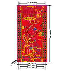 STM32 development board STM32H723VGT6 2*RS485 2*FDCAN FLASH EEPROM TF Card USB slave