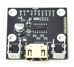 HDMI to I2S receiver board, differential I2S signal conversion, DAC decoder