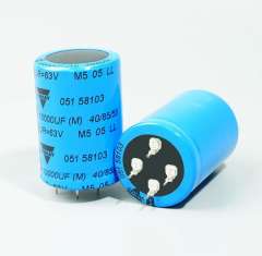 10000uF 63v Vishay BC 051 series 35.5*51mm high-temperature audio filter capacitor for HIFI Audio equipment
