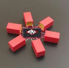 WIMA2.2uF63V 2.2u 225 thin film capacitor, with a lead spacing of 5mm Hi-end for HIFI Audio equipment