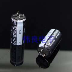 nichicon original 25V6800UF 6800UF25V 18x35 electrolytic capacitor for HIFI Audio equipment