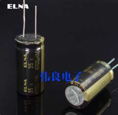ELNA RA3 series 4700UF 35V audio electrolytic capacitor Hi-end for HIFI Audio equipment