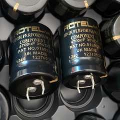 Customized ROTEL 4700UF 35V BHC audio electrolytic capacitor UK Hi-end for HIFI Audio equipment Hi-end for HIFI Audio equipment