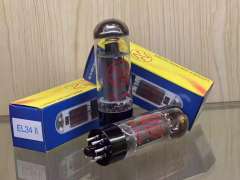 JJ EL34 Electronic Vacuum Tube replaces 6L6 /6P3P/5881 vacuum tubes Upgraded second-generation white screen