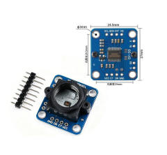 TCS34725 color sensing and recognition module GY-33 replaces TCS230/TCS3200 module
