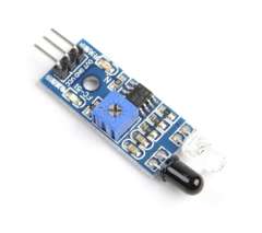 Infrared obstacle avoidance module small car obstacle avoidance sensor black and white line recognition adjustable distance