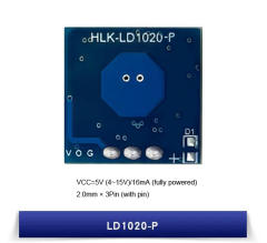 HLK-LD1020-P 10GHz Smart Radar Sensing Module, Smart Microwave Sensing Switch, Doppler Human Movement Detection Sensor