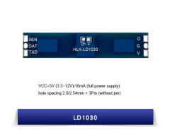 HLK-LD1030 10GHz Smart Radar Sensing Module, Smart Microwave Sensing Switch, Doppler Human Movement Detection Sensor