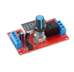 Multi-mode delay timer Relay module With potentiometer adjustment 5V 12V 24V digital display, pulse delay, cycle timing
