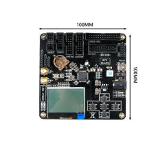 AD9833 DDS signal generator, sine wave and square wave function generator, 25M main frequency, SPI