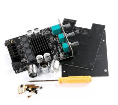 ZK-1002T 2*100W Bluetooth 5.0 audio amplifier board with subwoofer, dual-channel stereo module/treble and bass adjustment