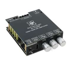 XY-T1002P 100W*2 high-power Bluetooth digital amplifier board module with treble and bass adjustment for audiophiles