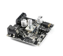 XY-AP50L 2.0 dual-channel 40/50W x2 stereo Bluetooth digital amplifier board with rotary volume control switch, 12/24V