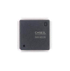 CH563L LQFP-128 32-bit RISC MCU microcontroller with USB and Ethernet
