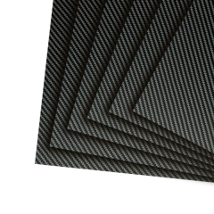 Carbon Fiber Products Customized 3K Twill Matte Carbon Fiber Sheet Material Carbon Fabric Sheet Panel 500*500MM