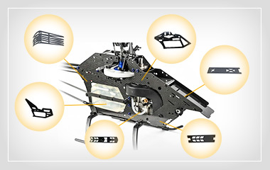 3K CARBON FIBER DRONE PARTS