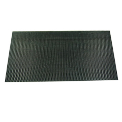 Customized 3K Plain Glossy Carbon Fiber Sheet Material Carbon Fabric Panel 400*500MM