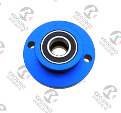 China Made High Quality Aluminum Shaft Parts Precise CNC Mass Shaft Pivot Brake With Bearings