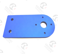 Blue Anodized Packing Machine Parts, CNC Milling Parts ,CNC Machining Service