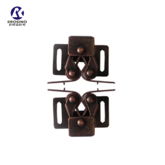 High Quality Dark Copper Plating Double Roller Catches Door Catches Red Bronze Door Roller Catches Large size