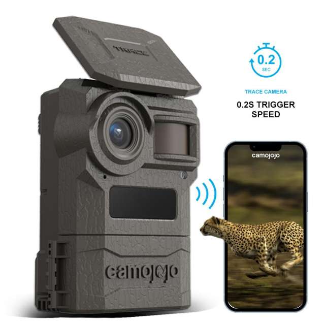 Camojojo Video Trail Camera, Instant Video Receiving & Playing, No HD Require