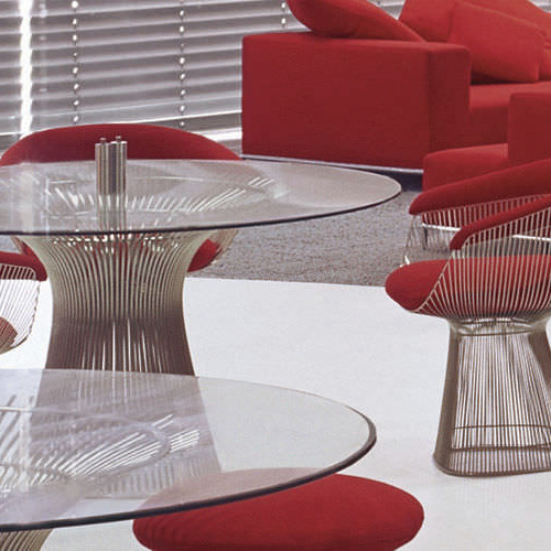 Warren Platner table and chair