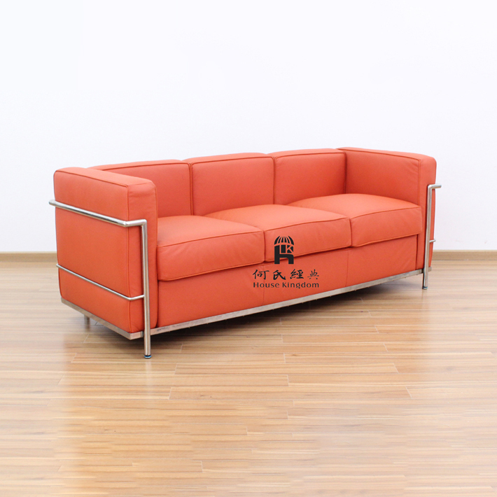 7017A-3# LC2 Le Corbusier sofa