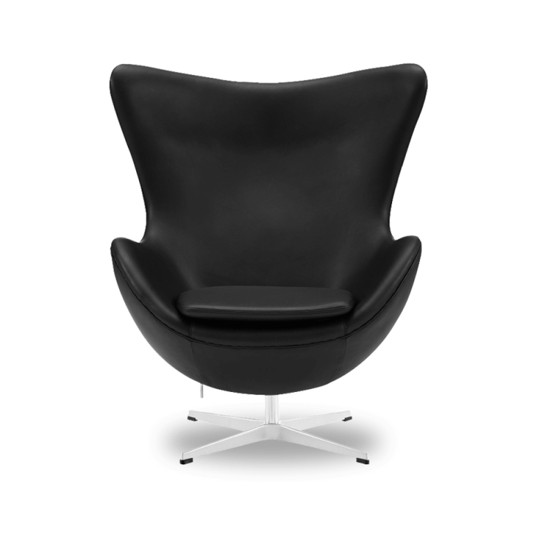 Egg chair (leather)by Arne Jacobsen