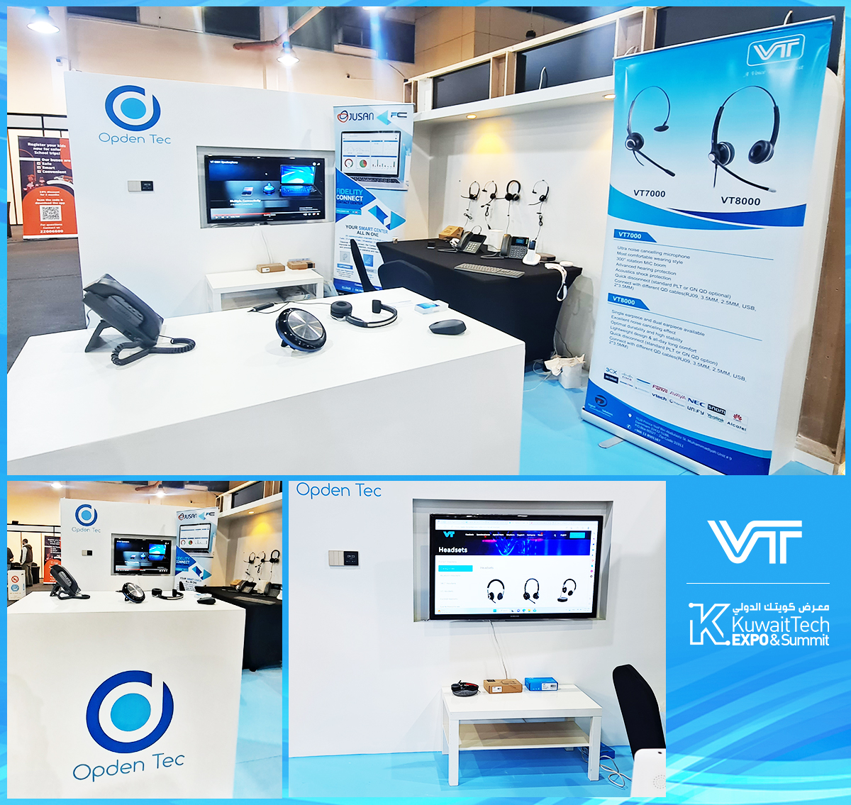 VT Kuwait Distributor participate in  KuwaitTech EXPO & Summit Exhibition  with VT Headsets on 8-11 Feb 2023