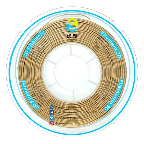 YOUSU Wood PLA Tangle free 3D Filament, 1.75mm, 1kg