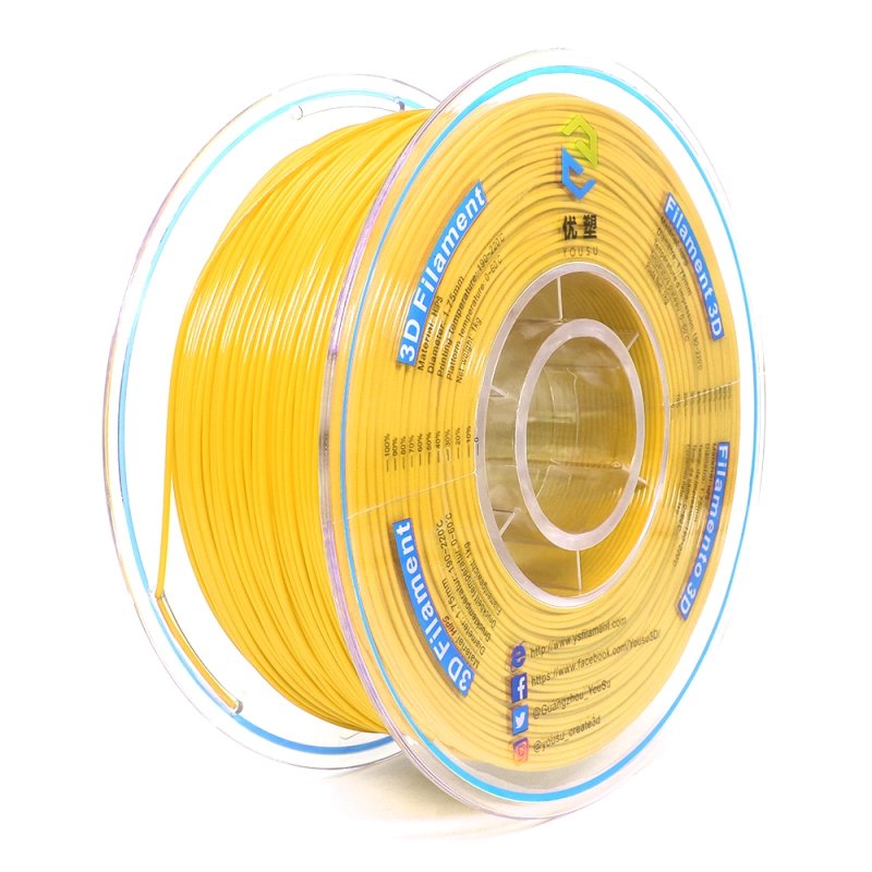 YOUSU HIPS, 3D Printing filament 1.75mm 2.85mm with multi-color 1kg package