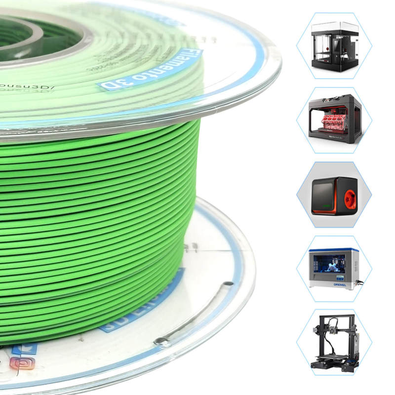 YOUSU Dual color  PLA 3D Filament with gorgeous surface, Tangle free, Pearlescent  1.75mm, 2.85mm 1kg