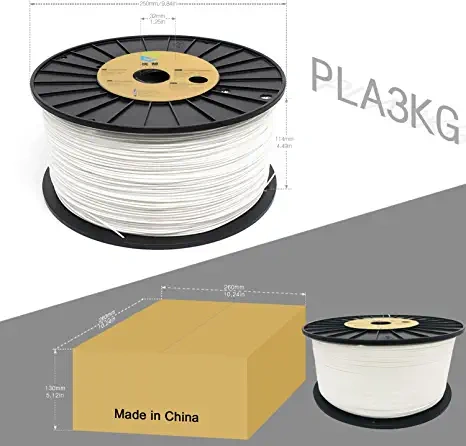YOUSU  PLA+, 3D Printing filament black and  multi-color  1.75mm 2.85mm 1kg package
