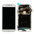 For Samsung Galaxy S4 i337 M919 LCD Screen Display Assembly With Frame - White
