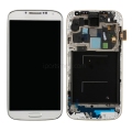 For Samsung Galaxy S4 i9505 LCD Screen Display Assembly With Frame - White