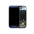 For Samsung Galaxy S3 i9305 LCD Screen Display Assembly With Frame - Blue